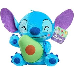 $5.60 Amazon.com: Disney Stitch Small 7-inch Plush Stuffed Animal, Stitch with Avocado, Easter Basket Fillers, Gifts, Presents, Kids Toys for Ages 2 Up by Just Play, Kids Toys for Ages 2 Up by Jus