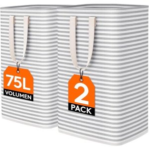$7.99 Lifewit 洗衣籃 (2 PCS)