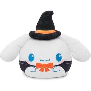 $4.58 Amazon.com: TeeTurtle Reversible Sanrio Cinnamoroll Plushie 4-Inch Halloween Two-Sided Flip Plush Toy with Embroidered Details - Cute Mini Collectible Plush for Kids, Teens, and Adults : Toy