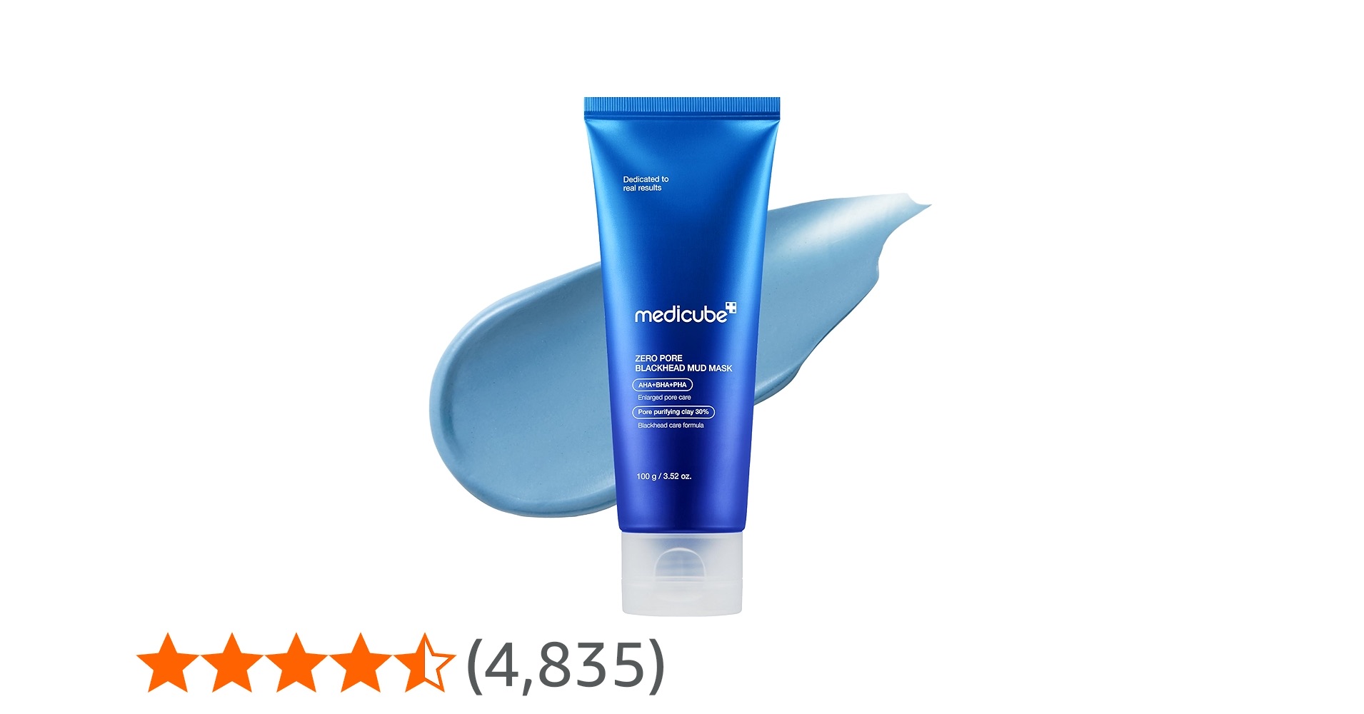 medicube Zero Pore Blackhead Mud Facial Mask - Skin Cooling & Pore Tightening
