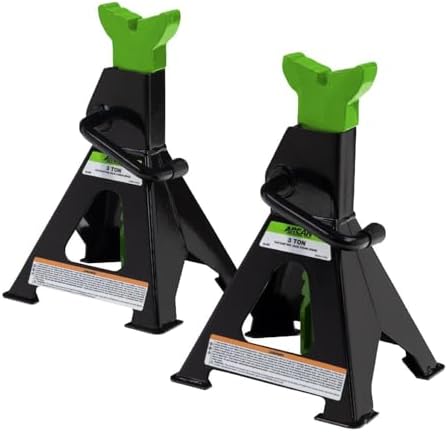 Amazon.com: ARCAN 3-Ton Ratcheting Jack Stands, Pair, Model ALJS3 : Automotive