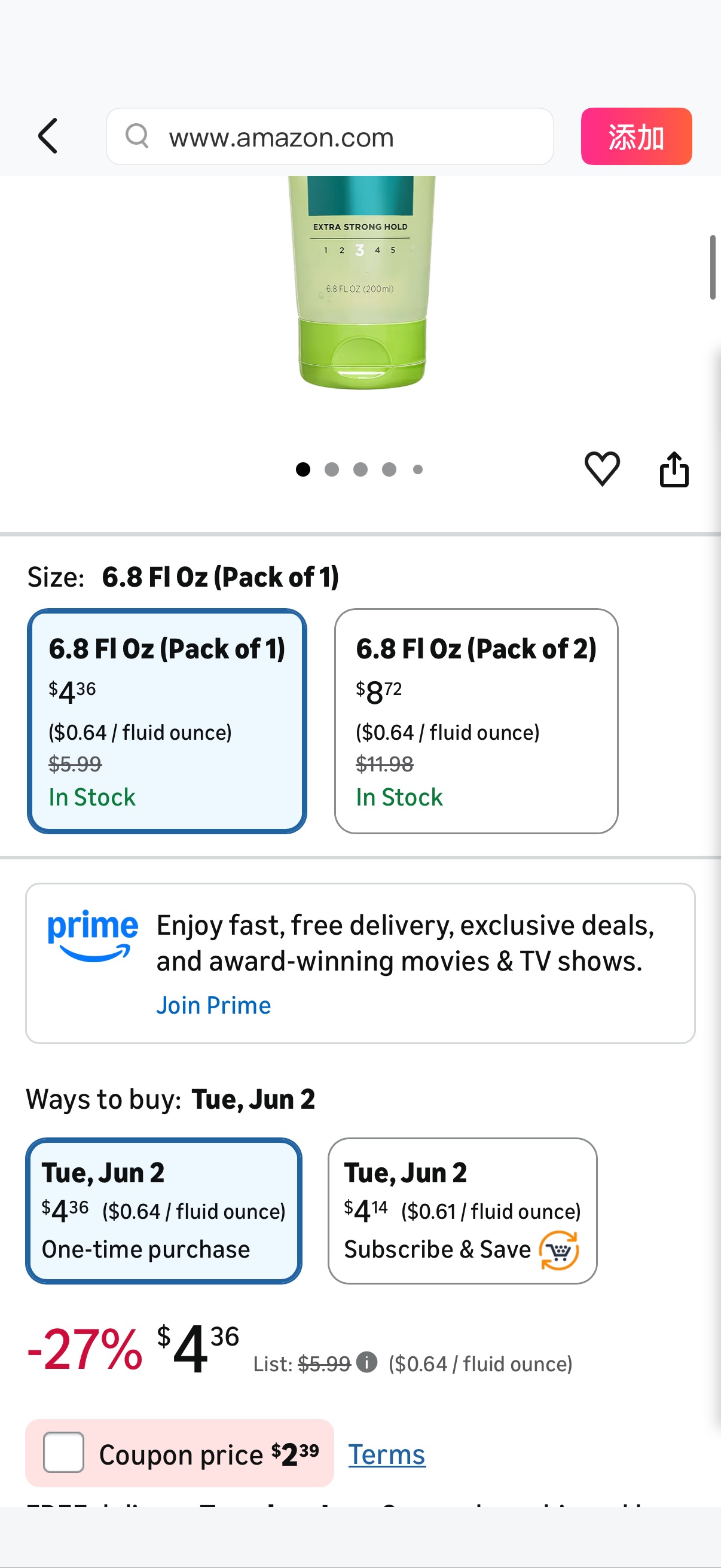 Amazon.com : Garnier Fructis Pure Clean Styling Hair Gel, Extra Strong Hold for Up to 24HRs, Non-Flaking, Non-Sticky Formula with Aloe Extract, Made for All Hair Types, 6.8 fl oz (Packaging May Vary) 