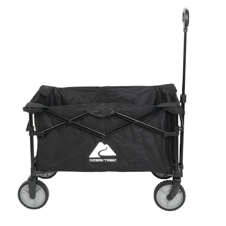 Ozark Trail Multi-Purpose Big Bucket Cart, Black Wagon - Walmart.com