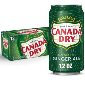 $5.47 Canada Dry Ginger Ale, 12 Fl Oz, 12 Count, Caffeine Free - Walmart.com