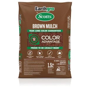 $2.5 Earthgro Earthgro 1.5 cu. ft. Brown Wood Shredded Bagged Mulch 88659180 - The Home Depot