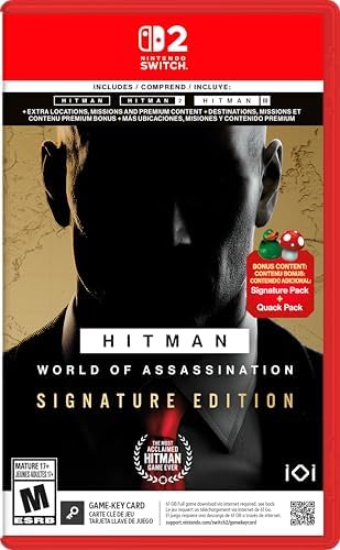Amazon.com: Hitman: World of Assassination Signature Edition - Nintendo Switch 2 : Video Games