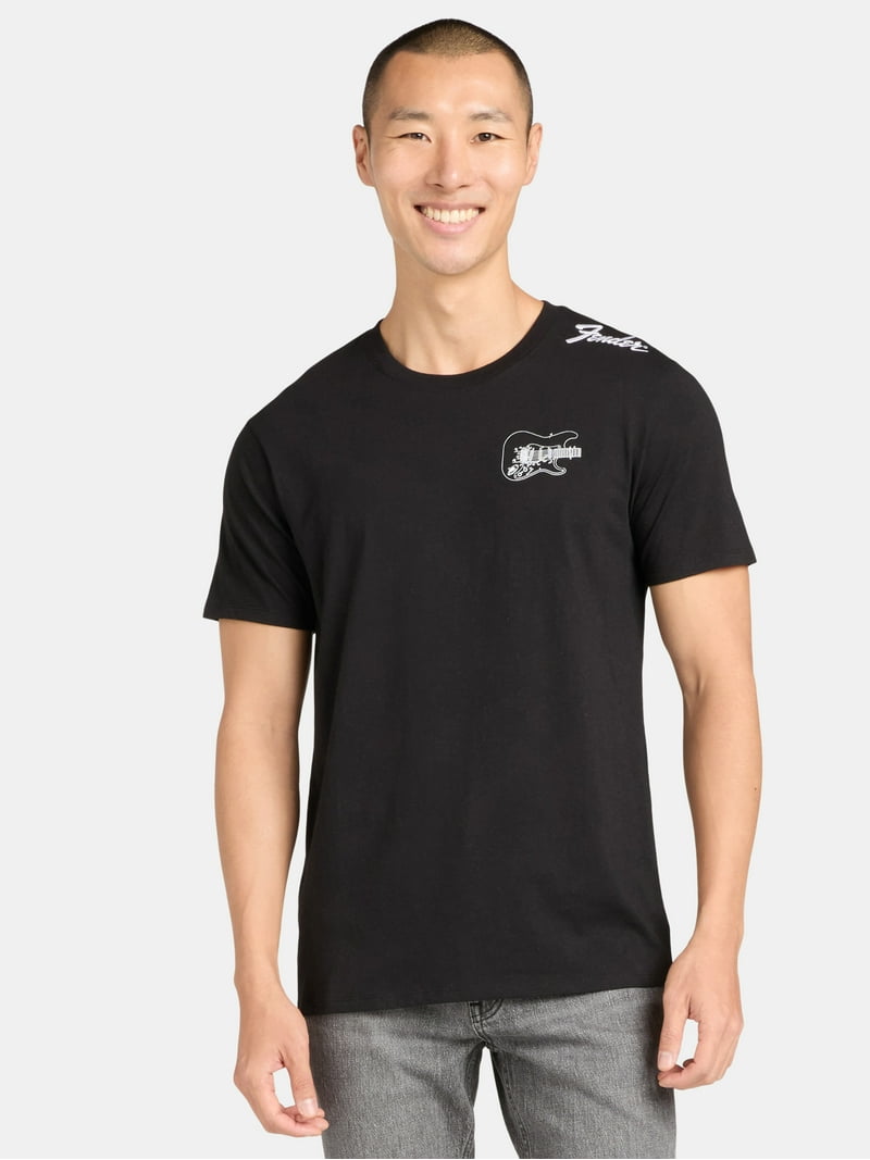 Fender Men's & Big Men's Graphic Tee with Short Sleeves, Sizes S-2XL - Walmart.com