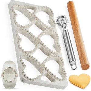 $9.99 MUMSUNG 愛心義大利餃模具組