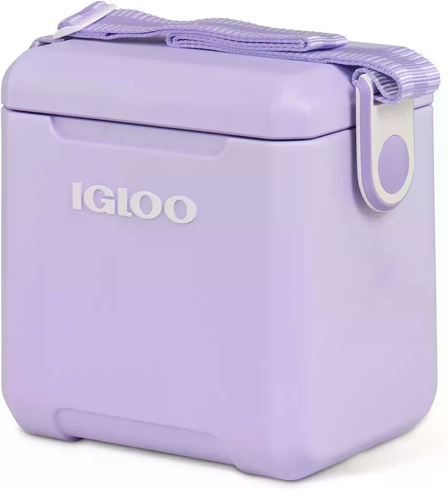 Amazon.com : Igloo Lilac Breeze 11 Qt Tag-Along Too Strapped Picnic Style Cooler : Sports & Outdoors