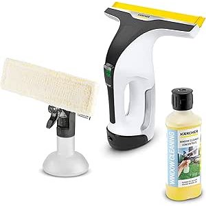 $79.97 Amazon.com: Kärcher WV 6 Electric Window Vacuum Squeegee 11" - Cleans Showers, Mirrors, Glass, and Countertops - Electric Squeegee : Health & Household