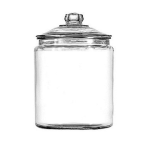 $5.97 Anchor Hocking Heritage Hill Glass Jar with Lid, 1/2 Gallon, Best Used for Pantry Jar Storage and Display - Walmart.com