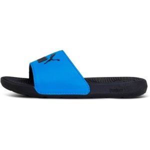 $15.00 PUMA Cool Cat Sandal Slides Sandal Slides, Future Blue Black, 4 US Unisex Big Kid | Sandals
