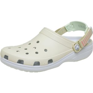 $24.99 Amazon.com | Crocs Unisex-Adult Classic Turbo Clog, Bone, 11 Women/9 Men | Mules & Clogs