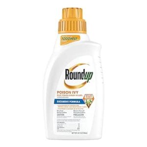 $15.72 Amazon.com: Roundup Poison Ivy Plus Tough Brush Killer₂ Concentrate, Visible Results in Hours, 32 fl. oz. : Health & Household