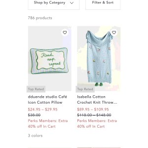 家居Perks Members: Extra 40% off In Cart