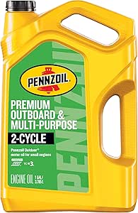 Amazon.com: Pennzoil Outdoor Premium Outboard &amp; Multi-Purpose 2-Cycle Engine Oil, 1 Gallon : Sports &amp; Outdoors