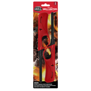 $1.84 Expert Grill Refillable Grill Lighter 2-Pack with Adjustable Flame Visible Fuel Supply - Walmart.com