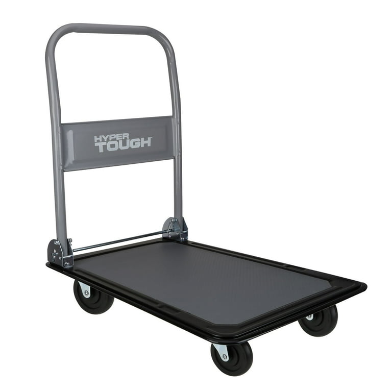 Hyper Tough 300 Pound Capacity Heavy Duty Utility Rolling Cart, Blue/Gray - Walmart.com