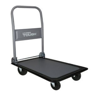 $24.00 Hyper Tough 300 Pound Capacity Heavy Duty Utility Rolling Cart, Blue/Gray - Walmart.com