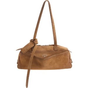 $1925 Balenciaga Small Carrie Waxed Suede Tote | Nordstrom