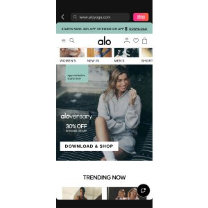 $30 ALO | Yoga leggings, clothes, and accessories for studio to street