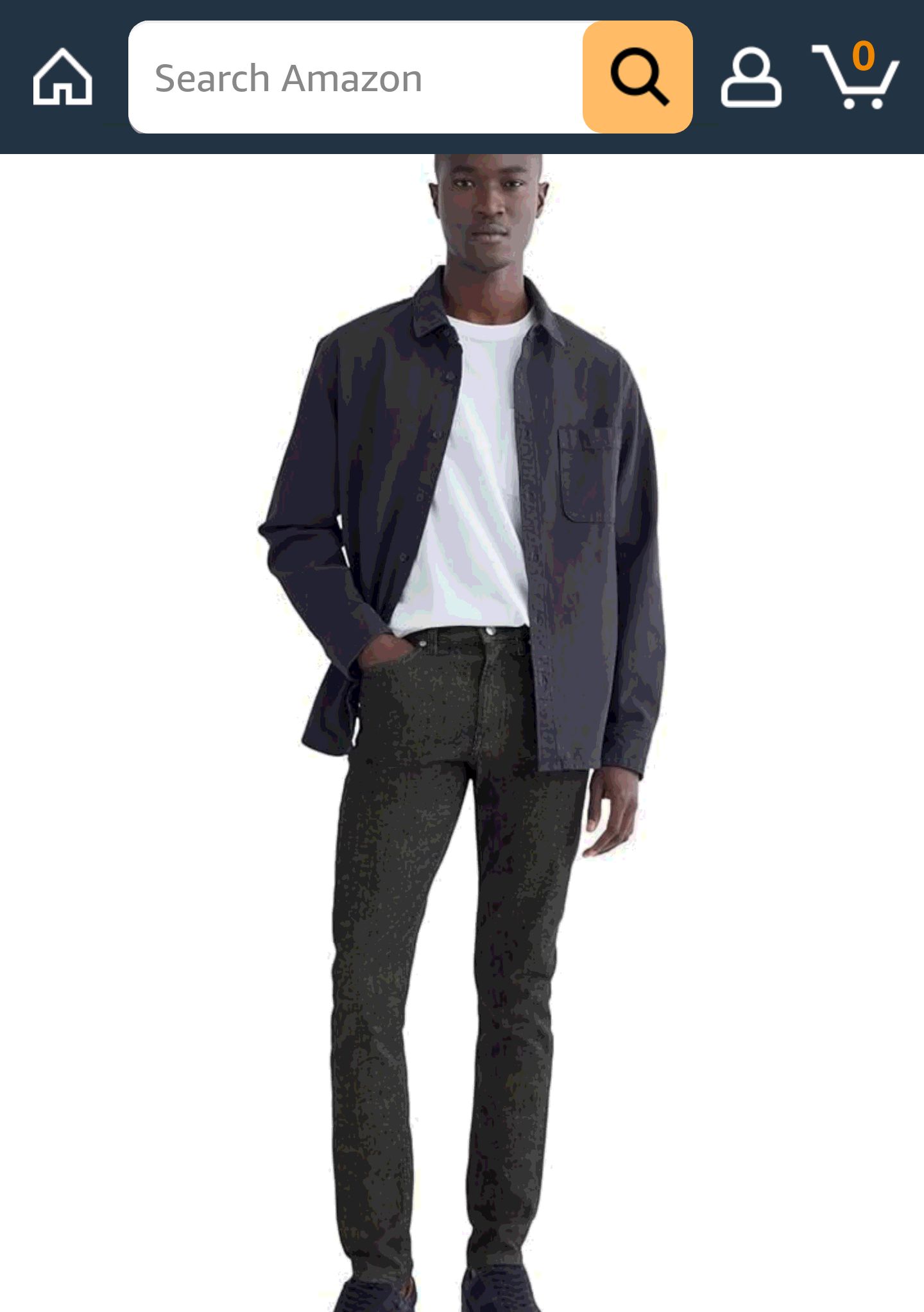 Everlane The Selvedge Slim-Fit Jean - Black Rinse Size 28x32 at Amazon Men’s Clothing store