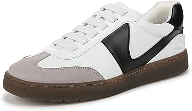 Amazon.com | Franco Sarto Womens Ponti Sneaker White Black 7 M | Fashion Sneakers