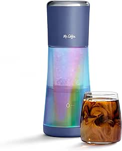Amazon.com: Mr. Coffee® Express Cold Brew Coffee Maker, 10-Minute Cold Brew Coffee Machine, Indigo : Home &amp; Kitchen