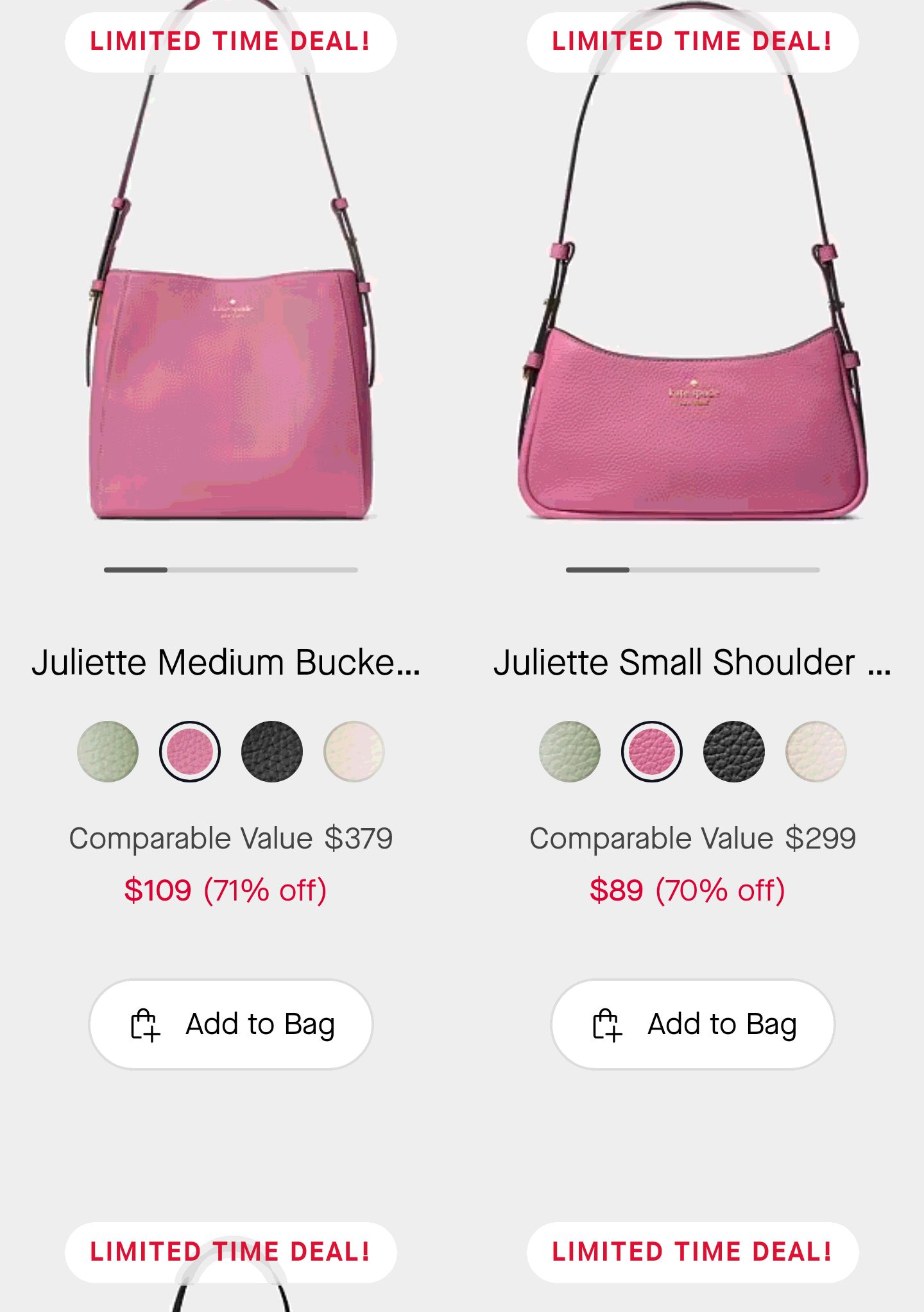 Designer Deals of the Day | kate spade outlet 上新