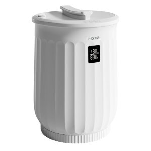 $59.97 iHome 20L Towel Warmer Bucket with Inner Fragrance Pad Holder 400 W, White Plastic Finish - Walmart.com