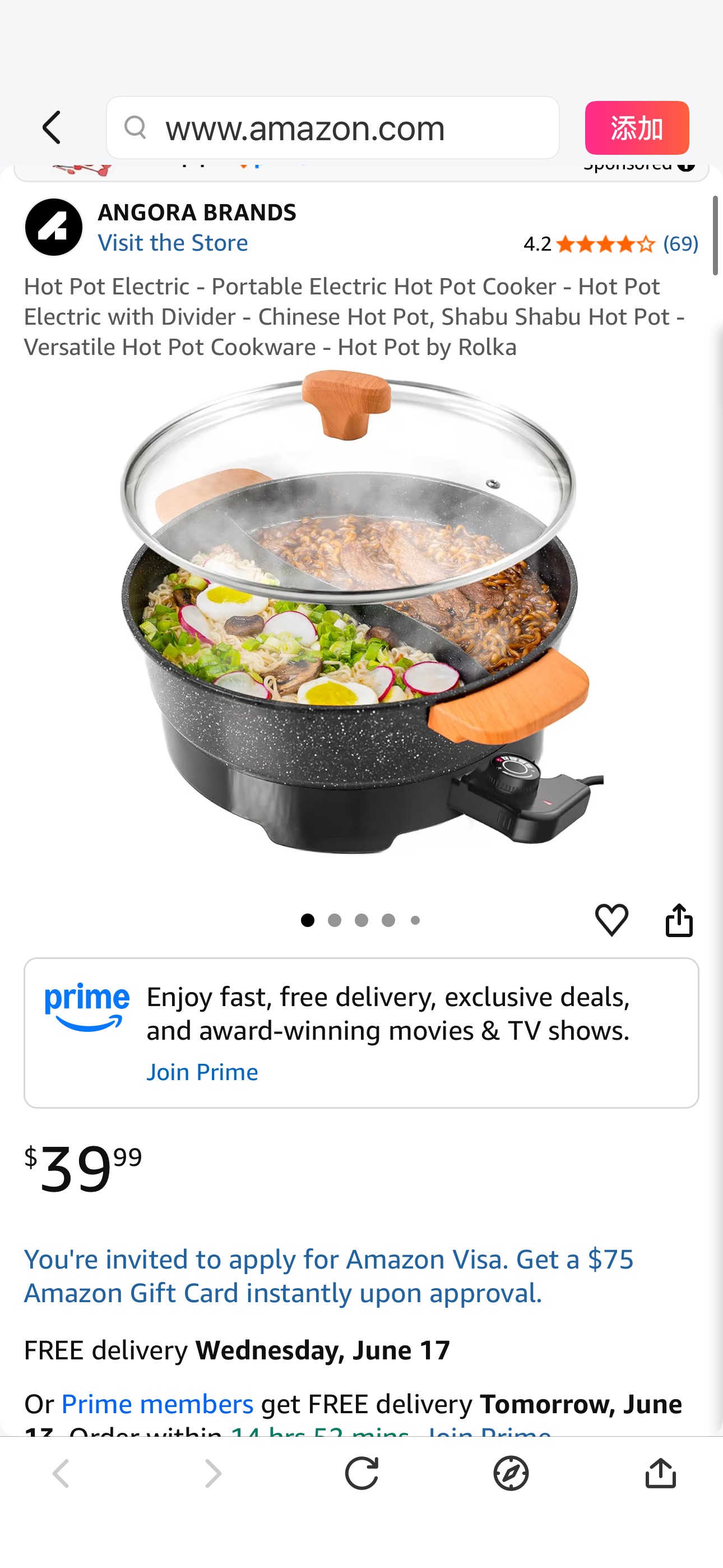Amazon.com: Hot Pot Electric - Portable Electric Hot Pot Cooker - Hot Pot Electric with Divider - Chinese Hot Pot, Shabu Shabu Hot Pot - Versatile Hot Pot Cookware - Hot Pot by Rolka: Home & Kitchen