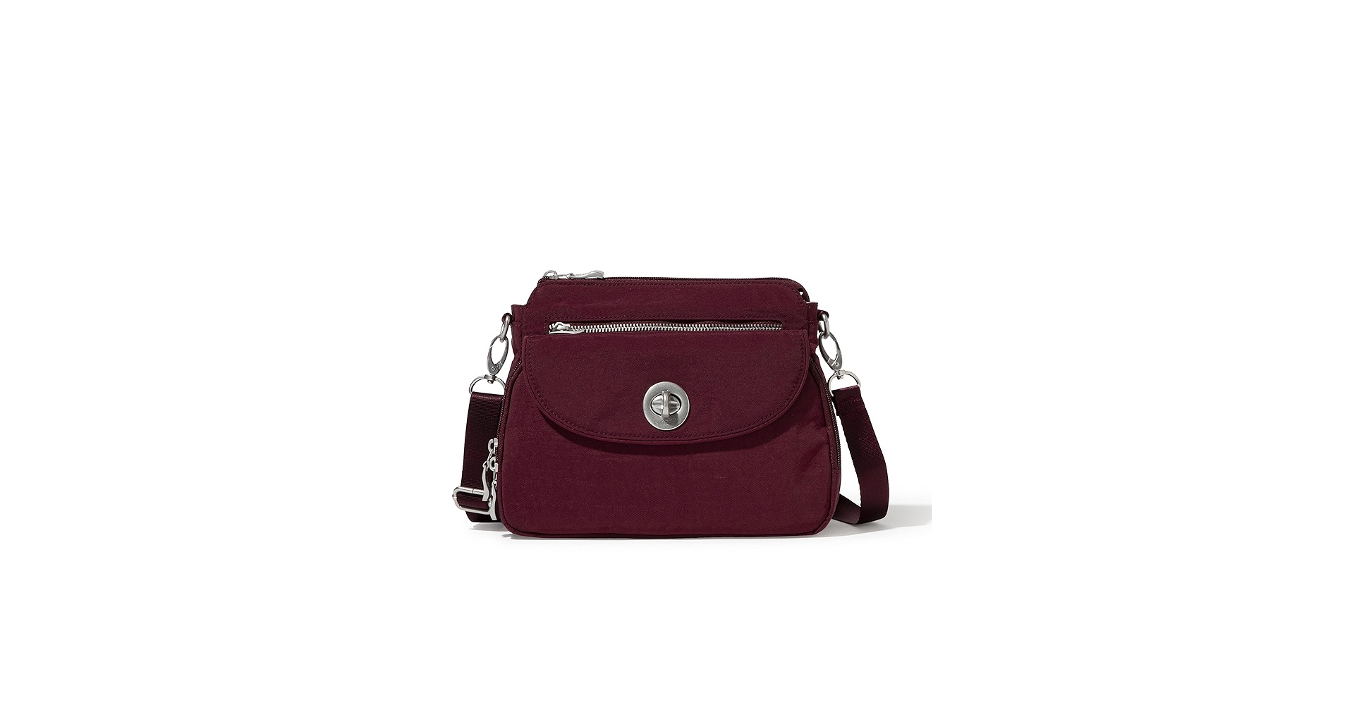Baggallini Calais Crossbody Bags for Women 10x7 Lightweight Water-Resistant Travel Purse, RFID & Interior Organization