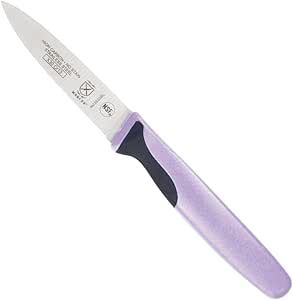 Amazon.com: Mercer Culinary Millennia Color Handle Cutlery 3" Slim Paring Knife Purple: Paring Knives: Home &amp; Kitchen