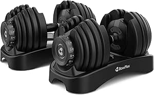 Amazon.com : BowFlex Results Series 552 SelectTech Dumbbells (Pair) : Sports &amp; Outdoors