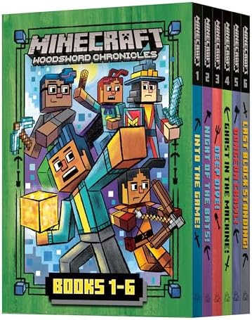 Minecraft Woodsword Chronicles: The Complete Series: Books 1-6 (Minecraft Woodsword Chronicles): Eliopulos, Nick: 9780593380833: Amazon.com: Books