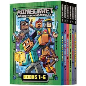 $27.82 Minecraft Woodsword Chronicles: The Complete Series: Books 1-6 (Minecraft Woodsword Chronicles): Eliopulos, Nick: 9780593380833: Amazon.com: Books