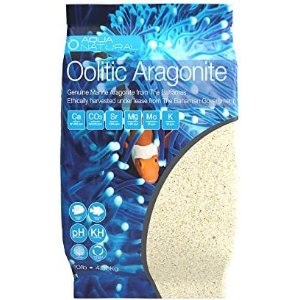 $11.02 Amazon.com : Aqua Natural Oolitic Aragonite 10lb Aquarium Sand for Reef, Saltwater and Marine Tanks 