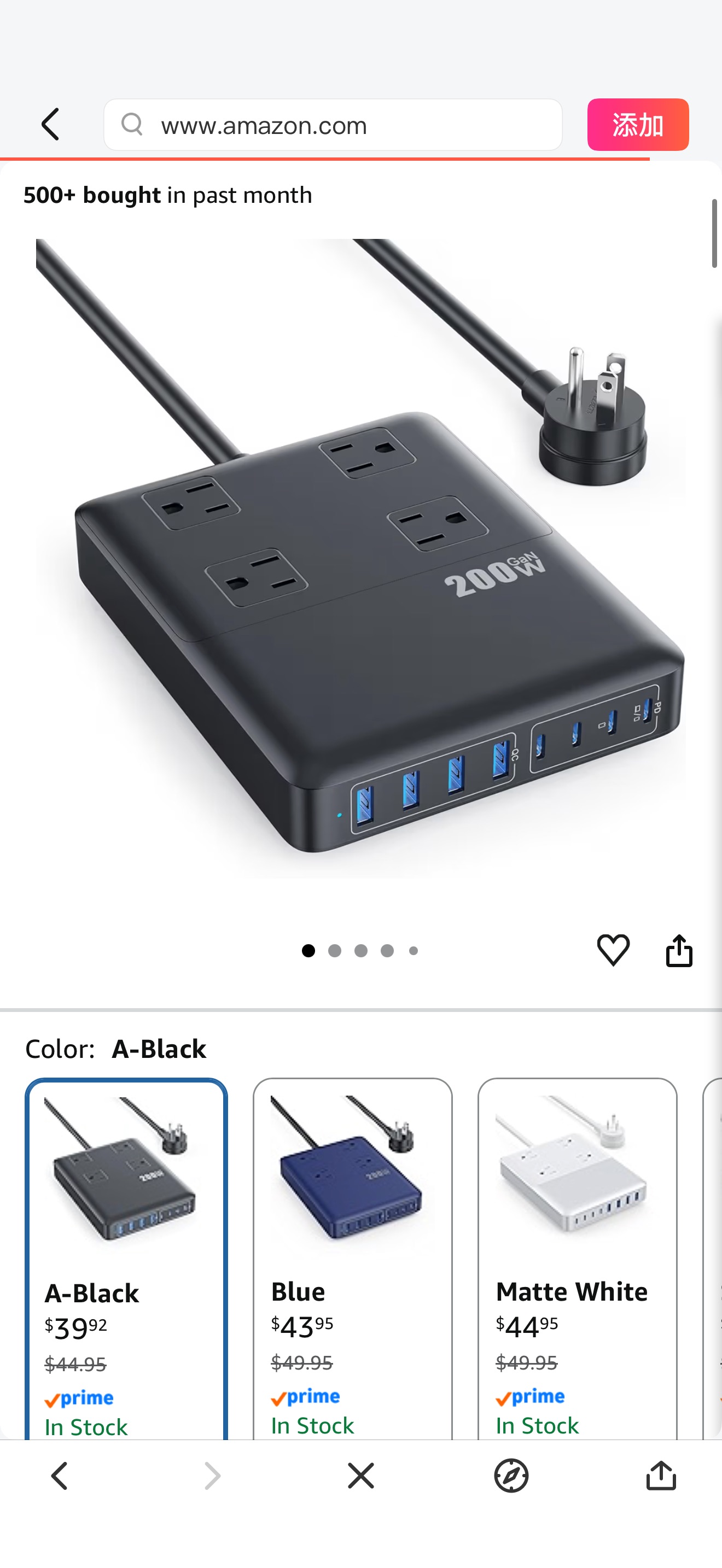 Amazon.com: 200W Charging Station,12-in-1 USB C Power Strip with Flat Plug and 5ft Extension Cord,4 AC Outlets,4 USB-A,4 USB-C Ports for iPhone 17/16/15,65W PD Fast Laptop Charger for MacBook, Home, O