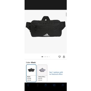 $18.00 Amazon.com | adidas Must Have Fanny Pack – Belt Bag for Men & Women | Waist Packs