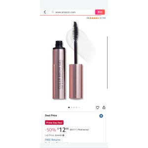 $12 Amazon.com: Anastasia Beverly Hills Clear Brow Gel - Lightweight Clear Eyebrow Setting Gel for Flexible Long-Lasting Hold, Controls and Sets Brows for a Clean, Polished, Natural Finish : Beauty & Pers