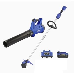 $99 Kobalt 24-volt Cordless Battery String Trimmer and Leaf Blower Combo Kit 4 Ah (Battery & Charger Included) KOC 4124A-03 at Lowes.com