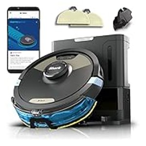$269.99 Amazon.com: Shark Matrix Plus | 2-in-1 Robot Vacuum & Mop for Carpets & Hard Floors | Sonic Mopping & Powerful Suction for Pet Hair | Self-Empty Base | 60-Day Capacity | HEPA | L