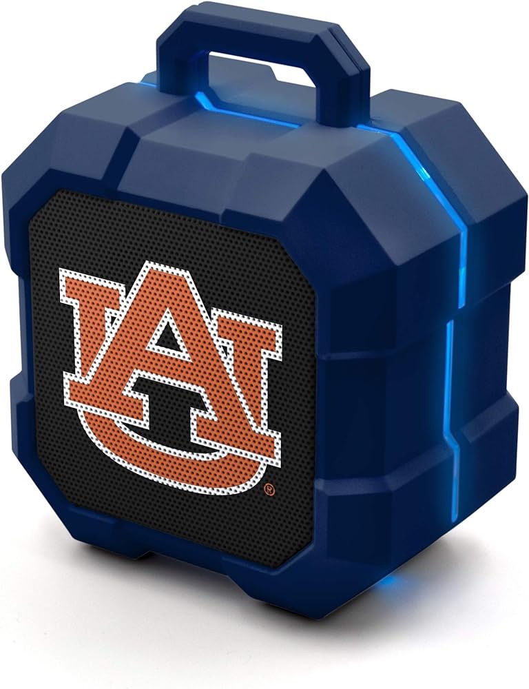 Amazon.com : SOAR NCAA Shockbox LED Wireless Bluetooth Speaker, Auburn Tigers : Sports & Outdoors