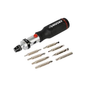 $14.88 Husky Ratcheting Pivot Head Screwdriver (16-Piece) 00144 - The Home Depot