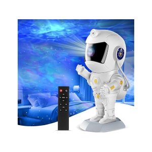 $7.99 XIAOER Astronaut Galaxy Star LED Projector