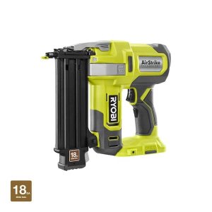 $99 RYOBI ONE+ 18V 18-Gauge Cordless AirStrike Brad Nailer (Tool Only) P321 - The Home Depot