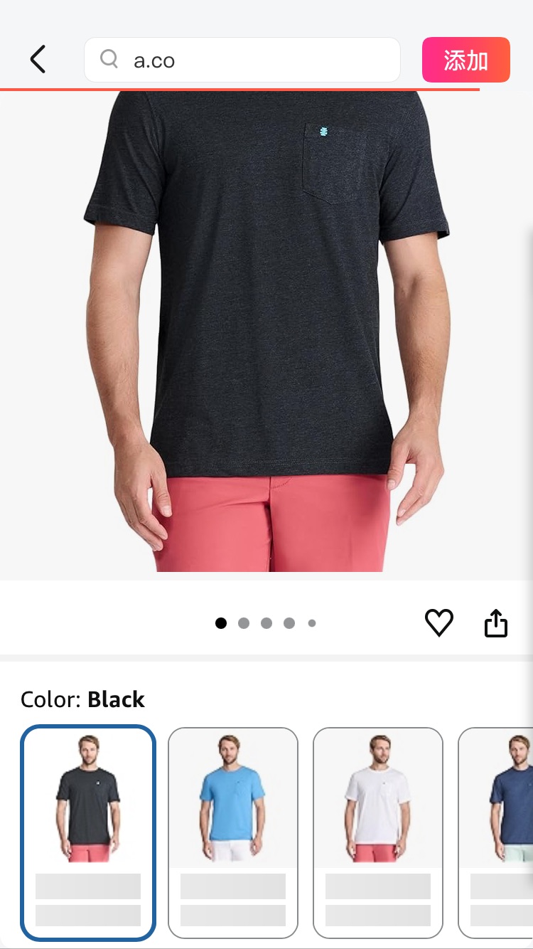 IZOD Men's Saltwater Soft Wash Pocket Crew T-Shirt, Black, Medium | Amazon.com