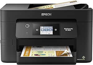 Amazon.com: Epson Workforce Pro WF-3820 Wireless All-in-One Printer, Auto 2-Sided Printing 35-Page ADF, 250-sheet Paper Tray and 2.7" Color Touchscreen, Works with Alexa : Office Products