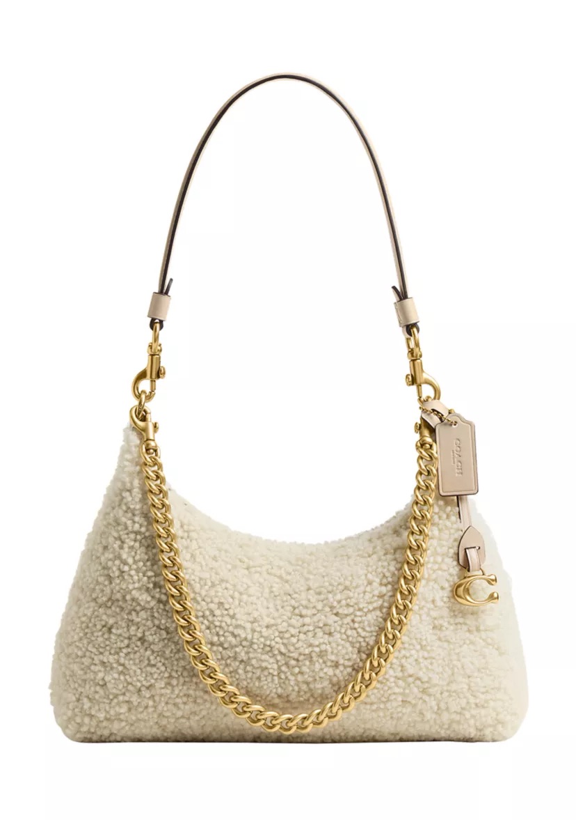 COACH Juliet Shoulder Bag 25 in Shearling | Belk