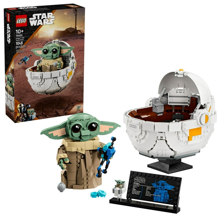 LEGO, Star Wars Grogu with Hover Pram Building Toy Set - 75403 - Walmart.com